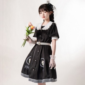 Fragrant Lolita Style Dress OP by Withpuji (WJ83)